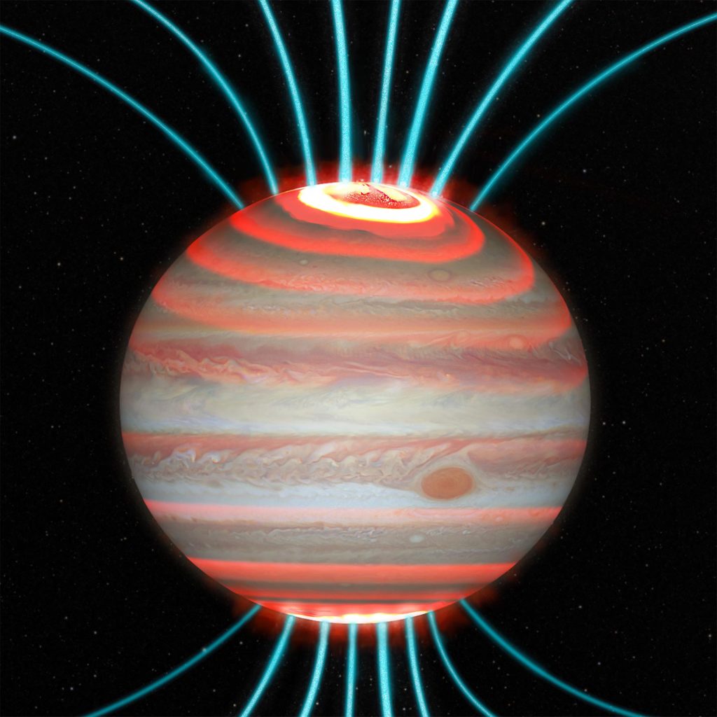 NASA Neustar descobre a luz de maior energia já detectada de Júpiter - e resolve um mistério de décadas