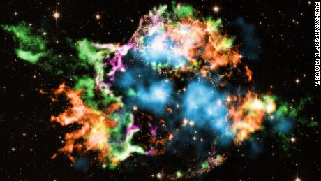 A descoberta de bolhas de titânio na supernova pode ajudar a resolver o mistério da explosão das estrelas