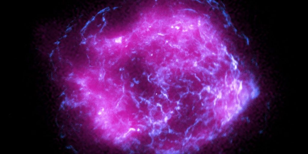 O novo telescópio espacial de raios-X da NASA tira a primeira imagem: uma estrela explodindo