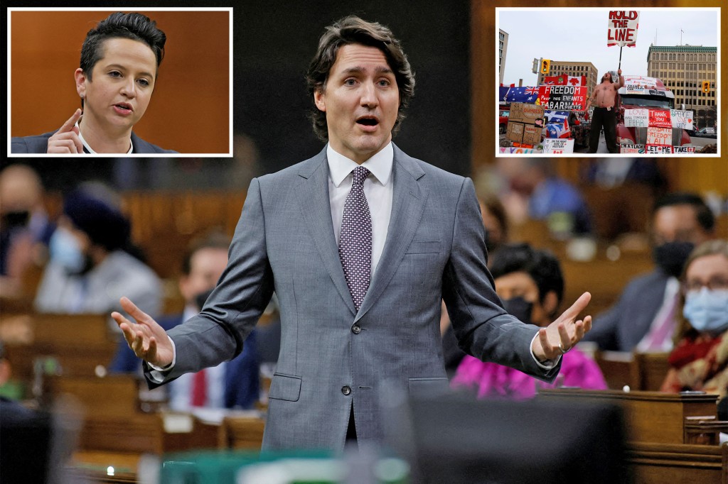 Justin Trudeau provocou indignação após acusar conservadores de apoiar a suástica