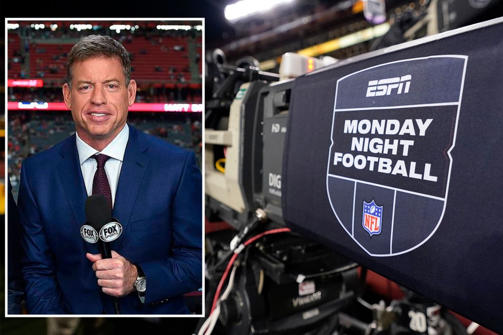 Troy Aikman está prestes a deixar a Fox para participar do 'Monday Night Football'