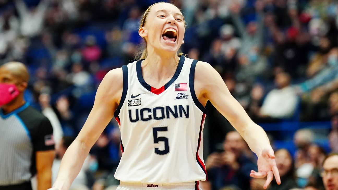  Paige Bueckers voltou de uma ausência de 19 jogos, marcando 8 pontos na vitória da UConn sobre o St.  John's

