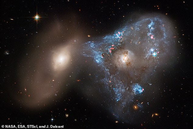 O Telescópio Espacial Hubble da NASA capturou uma imagem impressionante de 