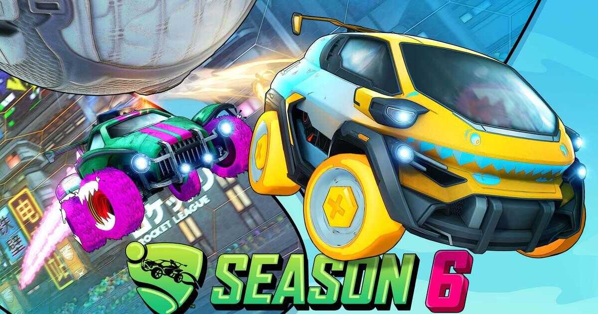  Rocket League é animado na 6ª temporada |  Foguete Dory®

