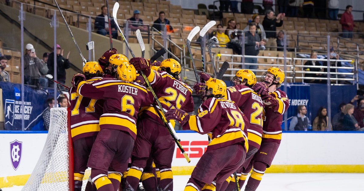 Gophers fecham W Michigan, enviados para Boston para comprar Frozen Four para homens

