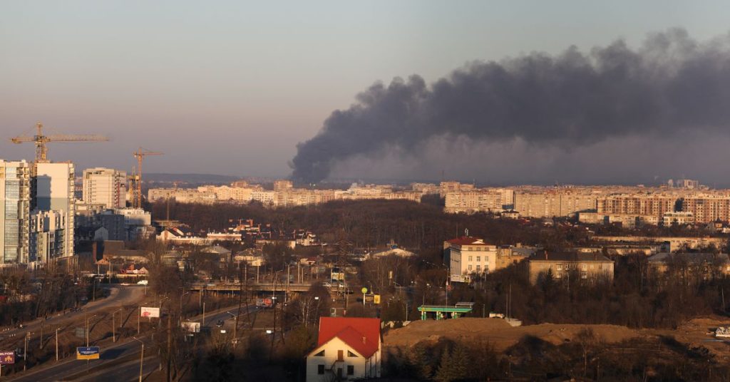 Mísseis russos atingiram Lviv |  Reuters