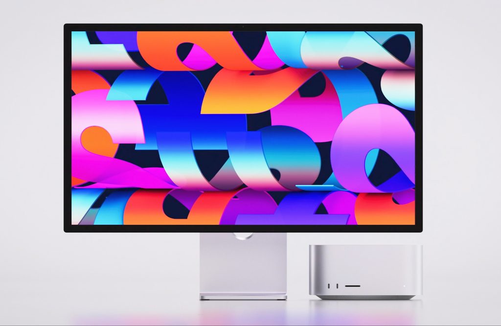 Apple Mac Studio with display