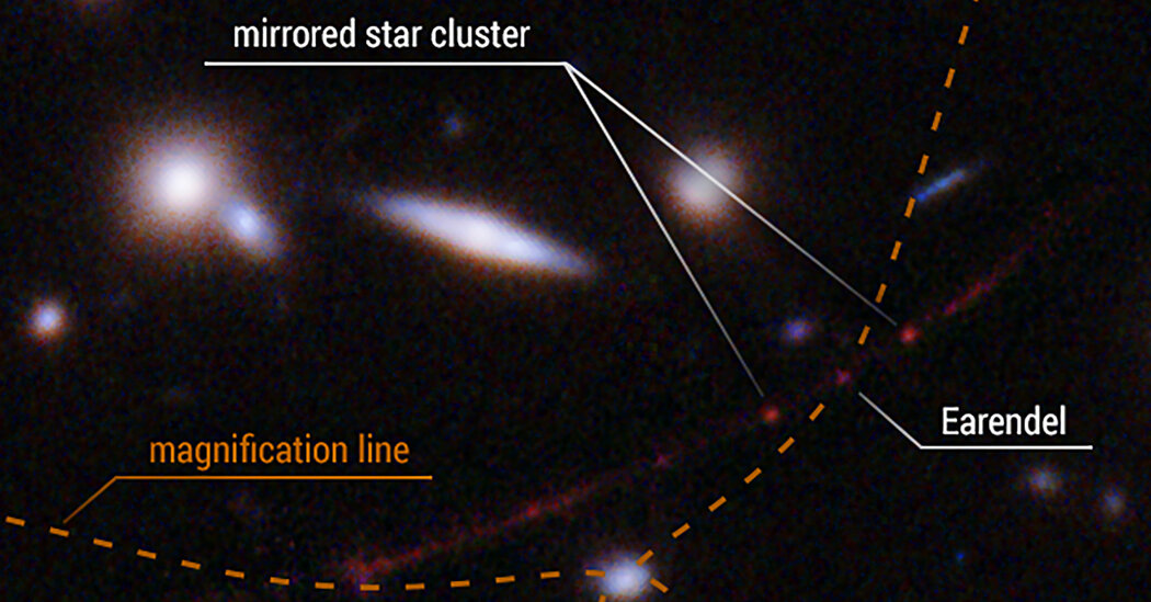 Telescópio Espacial Hubble localiza a estrela mais antiga e mais distante conhecida

