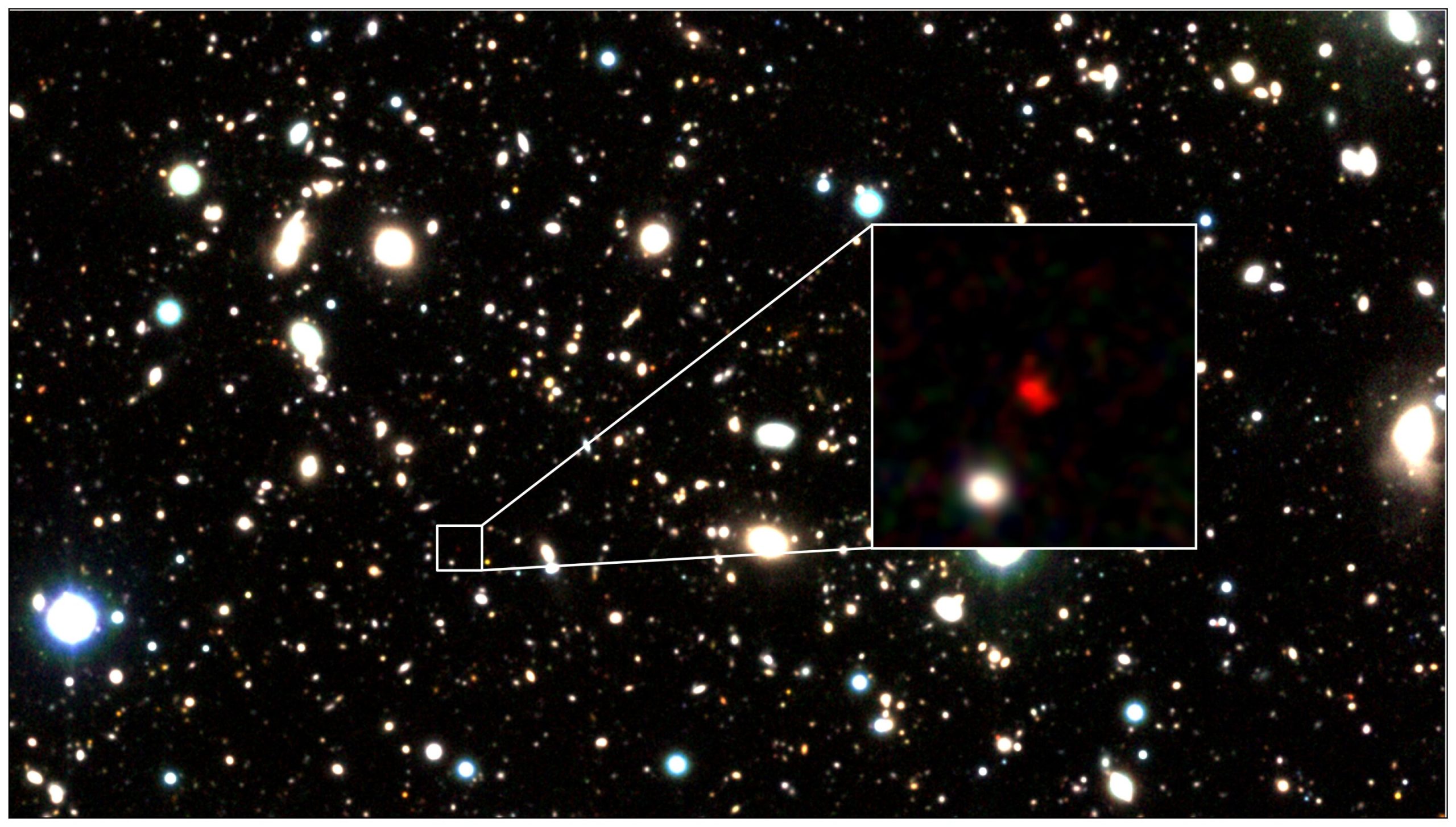 Cientistas descobriram a galáxia mais distante de todos os tempos

