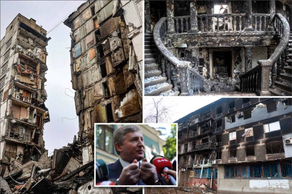 Rinat Akhmetov, o homem mais rico da Ucrânia, promete reconstruir após a guerra