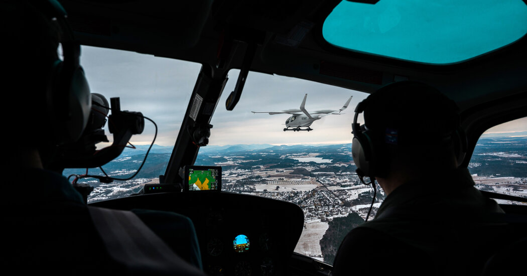 A bateria que voa - The New York Times

