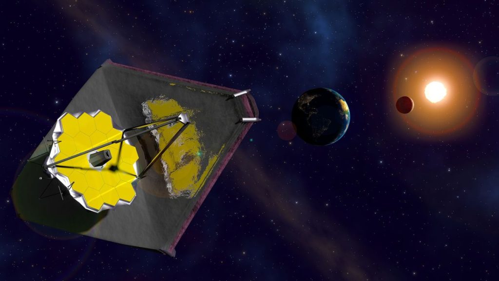 Espelhos do Telescópio Espacial James Webb esfriam a temperatura do espaço profundo