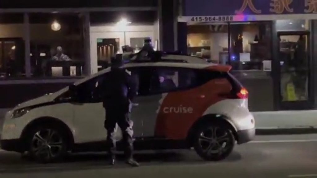 Polícia de San Francisco parou um carro autônomo