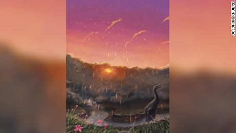 O asteróide que matou os dinossauros atingiu na primavera 