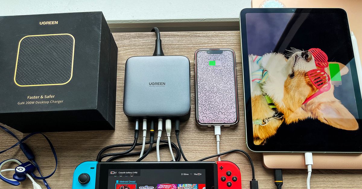 Revisão do Ugreen 200W Nexode: quase o melhor jogo para carregadores USB-C

