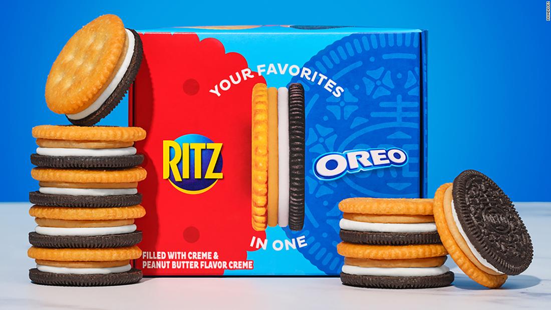 Oreo e Ritz oferecem sanduíches de biscoito grátis

