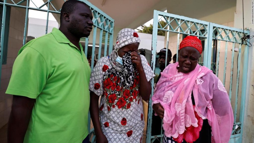 Senegal: Um incêndio que matou 11 recém-nascidos num hospital do Senegal pode ter começado devido a um curto-circuito, diz o ministro