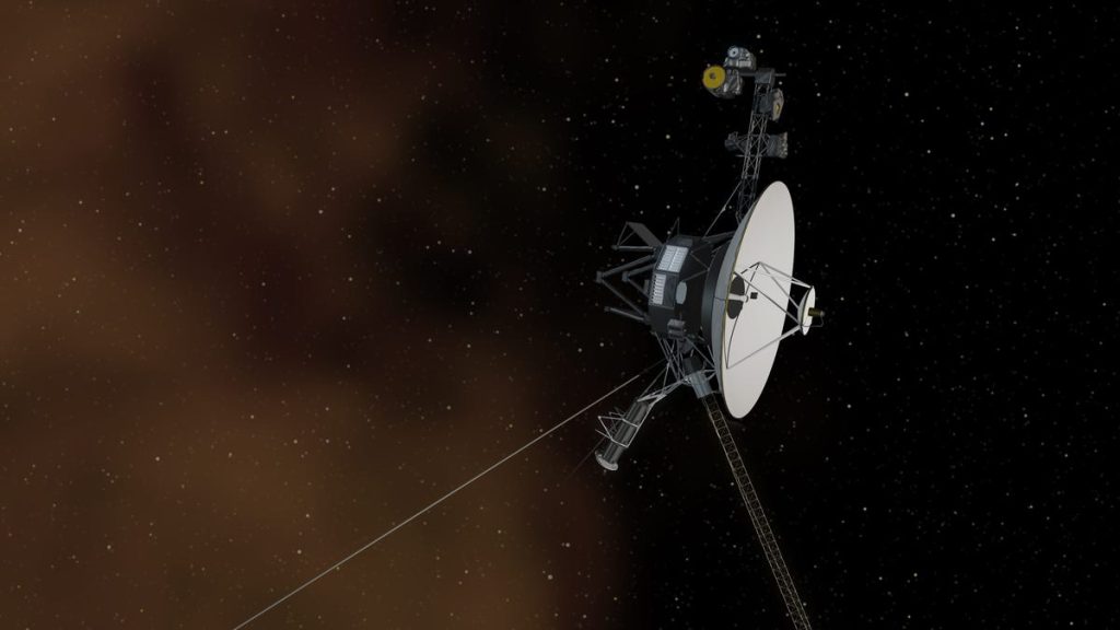 A sonda espacial Voyager 1 de repente envia dados engraçados da NASA