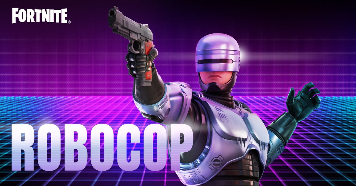 Fortnite adiciona RoboCop e ED-209 à loja de itens do Battle Royale

