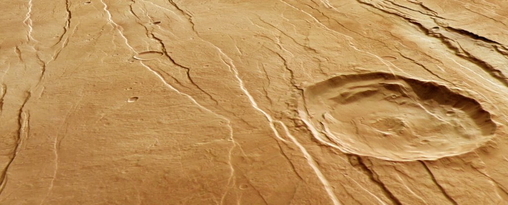 Novas imagens impressionantes mostram 'marcas de garras' gigantes em Marte