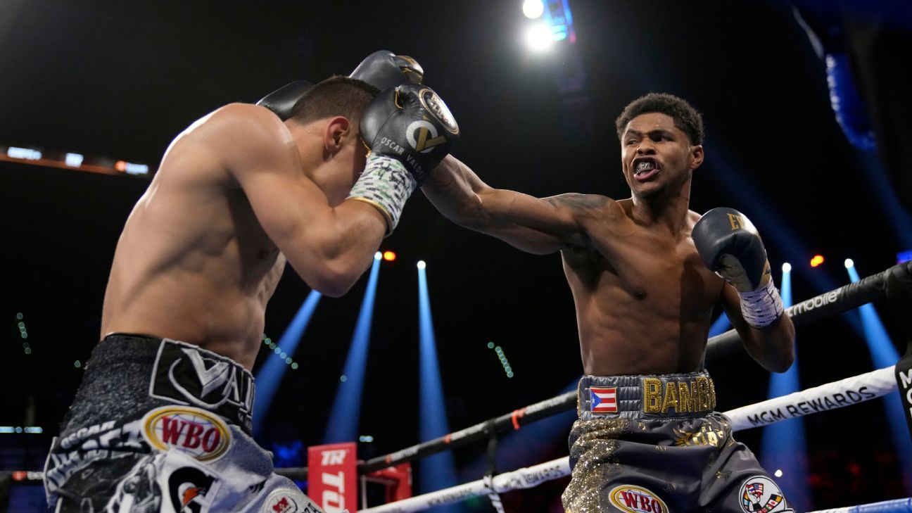 Shakur Stevenson domina Oscar Valdez e conquista o segundo título por decisão unânime

