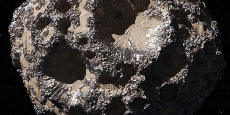 Astrônomos revelaram o mapa mais detalhado do asteróide Psyche até agora