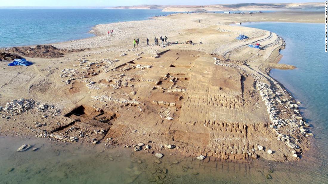 Uma cidade de 3.400 anos no Iraque aparece após uma seca severa

