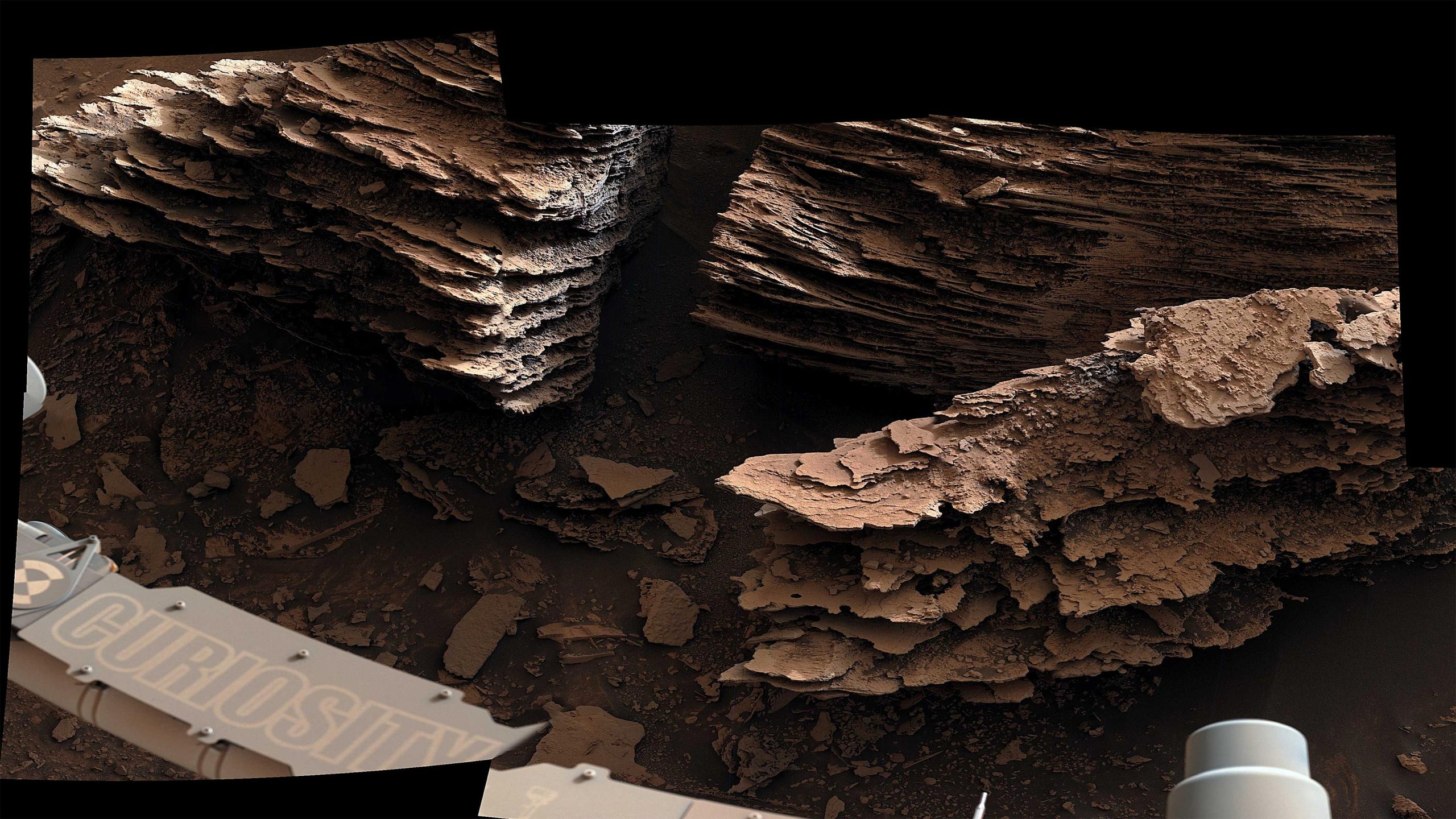 O rover Curiosity da NASA captura vistas deslumbrantes de Marte - desvendando mistérios do passado antigo

