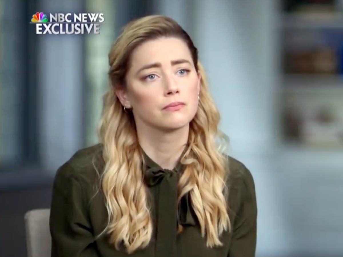 A última entrevista de Amber Heard: Johnny Depp acusa seu ex de 'reimaginar' o caso no protesto da NBC

