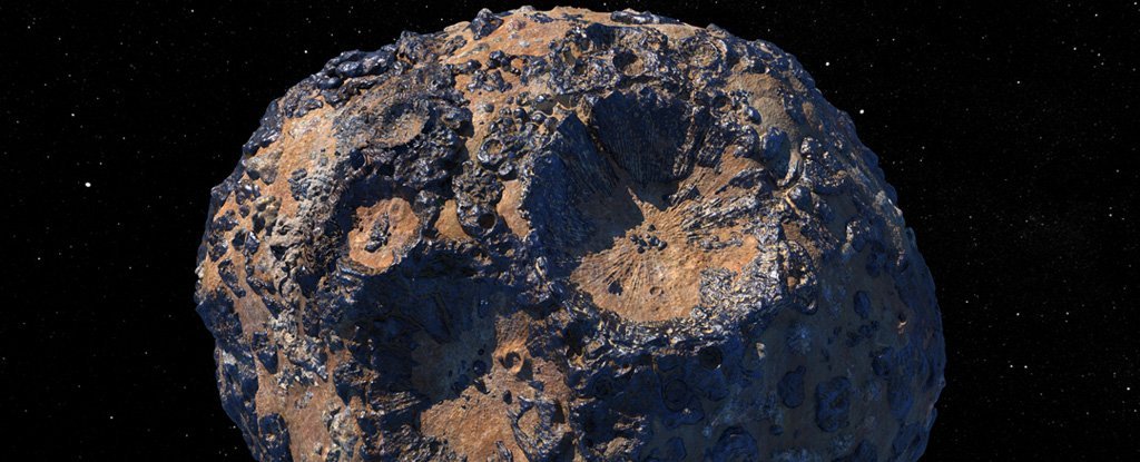 Astrônomos revelaram o mapa mais detalhado da alma metálica de um asteroide até hoje