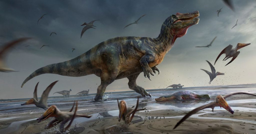 O maior dinossauro carnívoro da Europa foi encontrado na Ilha de Wight
