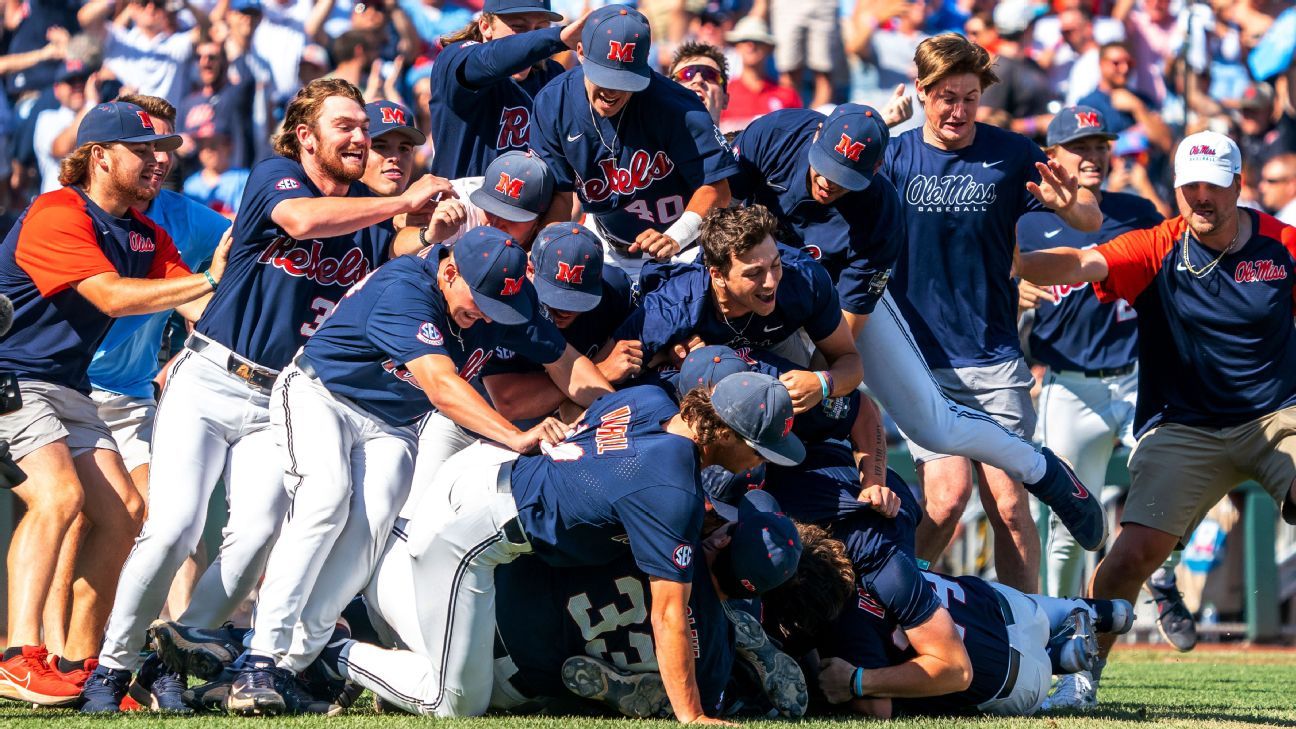 Ole Miss Rebels varre o Oklahoma Sooners e vence seu primeiro Campeonato Mundial Universitário Masculino

