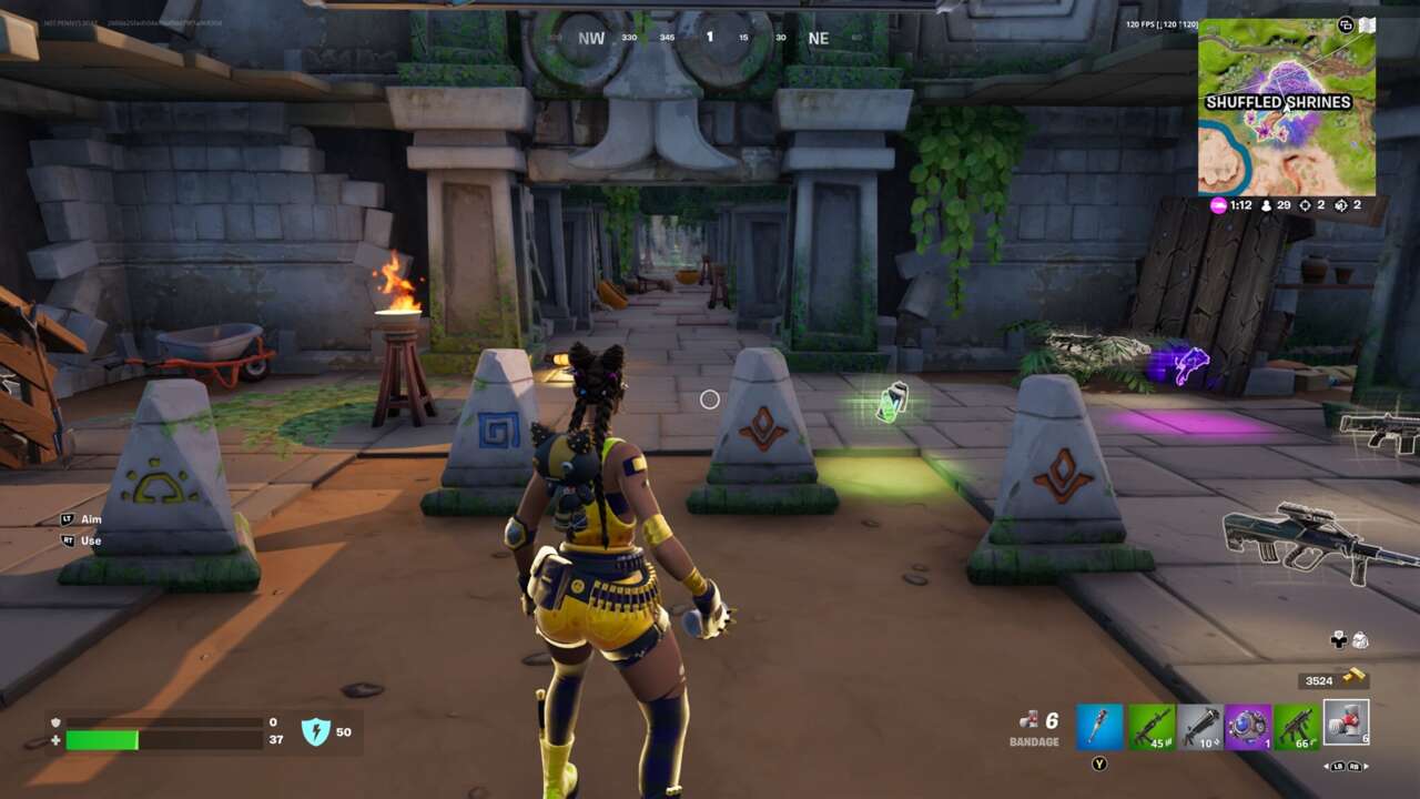 Fortnite: Secret Door In Shuffled Shrines Localização e Guia Completo de Puzzle

