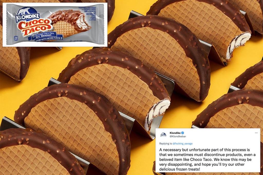 Choco Taco foi abatido por Klondike - fãs criticaram o movimento do 'osso da cabeça'