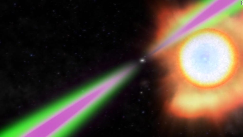 A estrela de nêutrons mais pesada produzida após devorar a estrela companheira