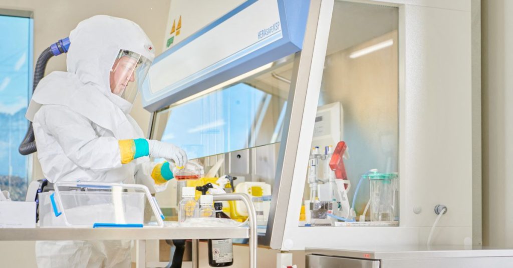 Dentro de um laboratório suíço de alta segurança tentando parar a próxima pandemia