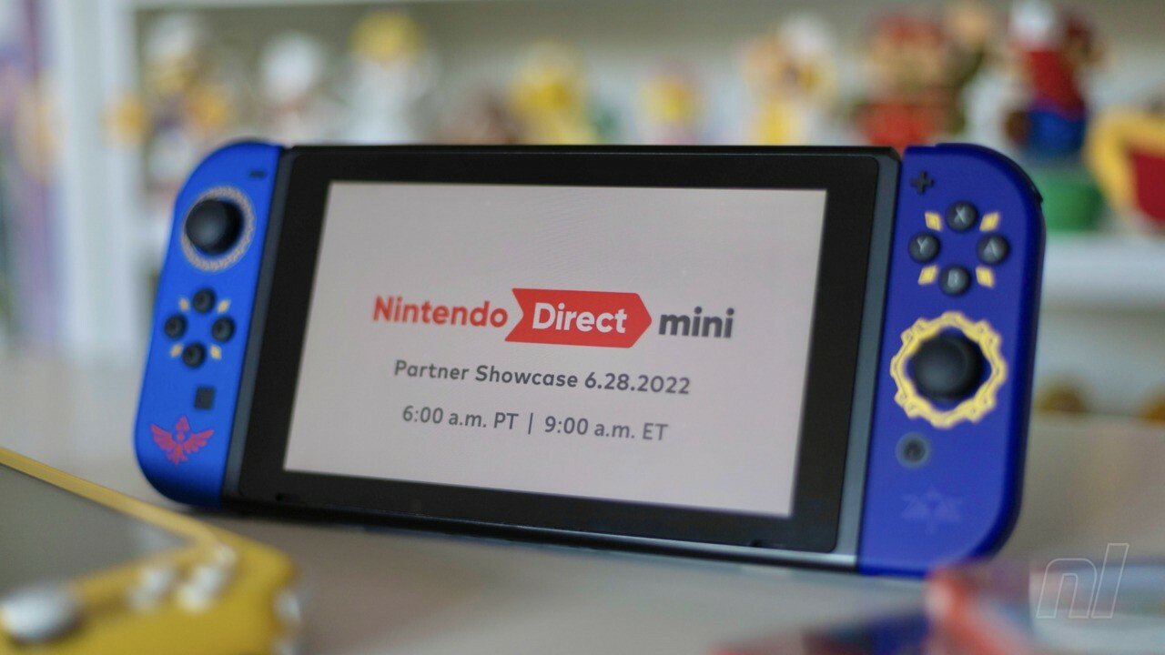 O infográfico oficial da Nintendo mostra todos os jogos do Direct Mini

