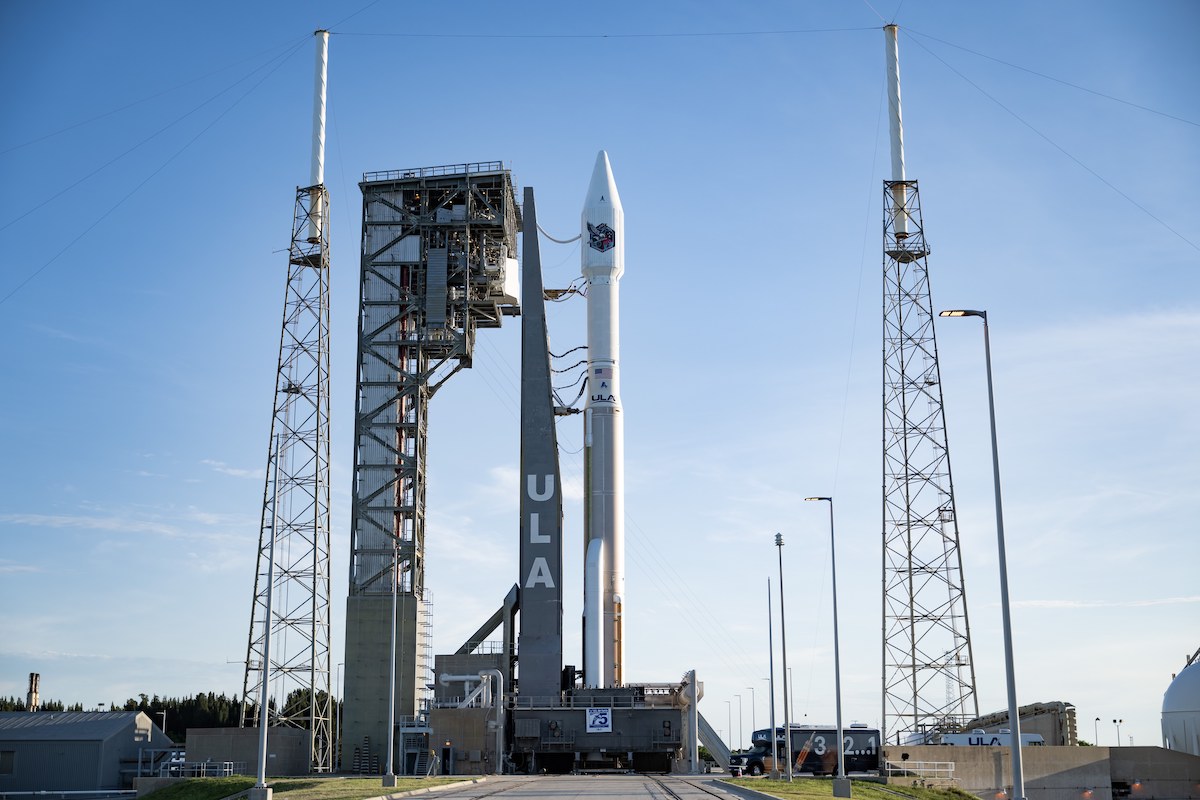 Foguete Atlas 5 pronto para decolar na madrugada de quinta-feira - voo espacial agora

