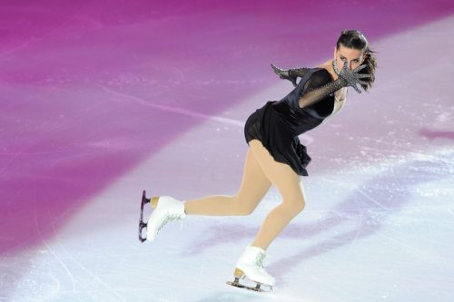 A patinadora artística profissional Valentina Marchi.