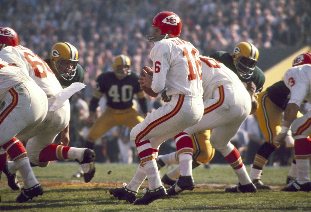 Len Dawson levou os Chiefs ao seu primeiro título do Super Bowl.