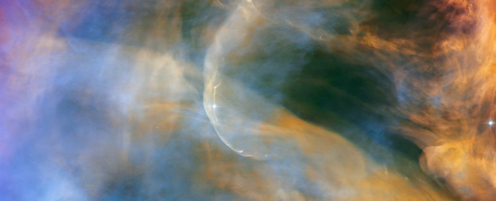O close-up do Hubble da Nebulosa de Órion parece uma cena de sonho surreal: ScienceAlert