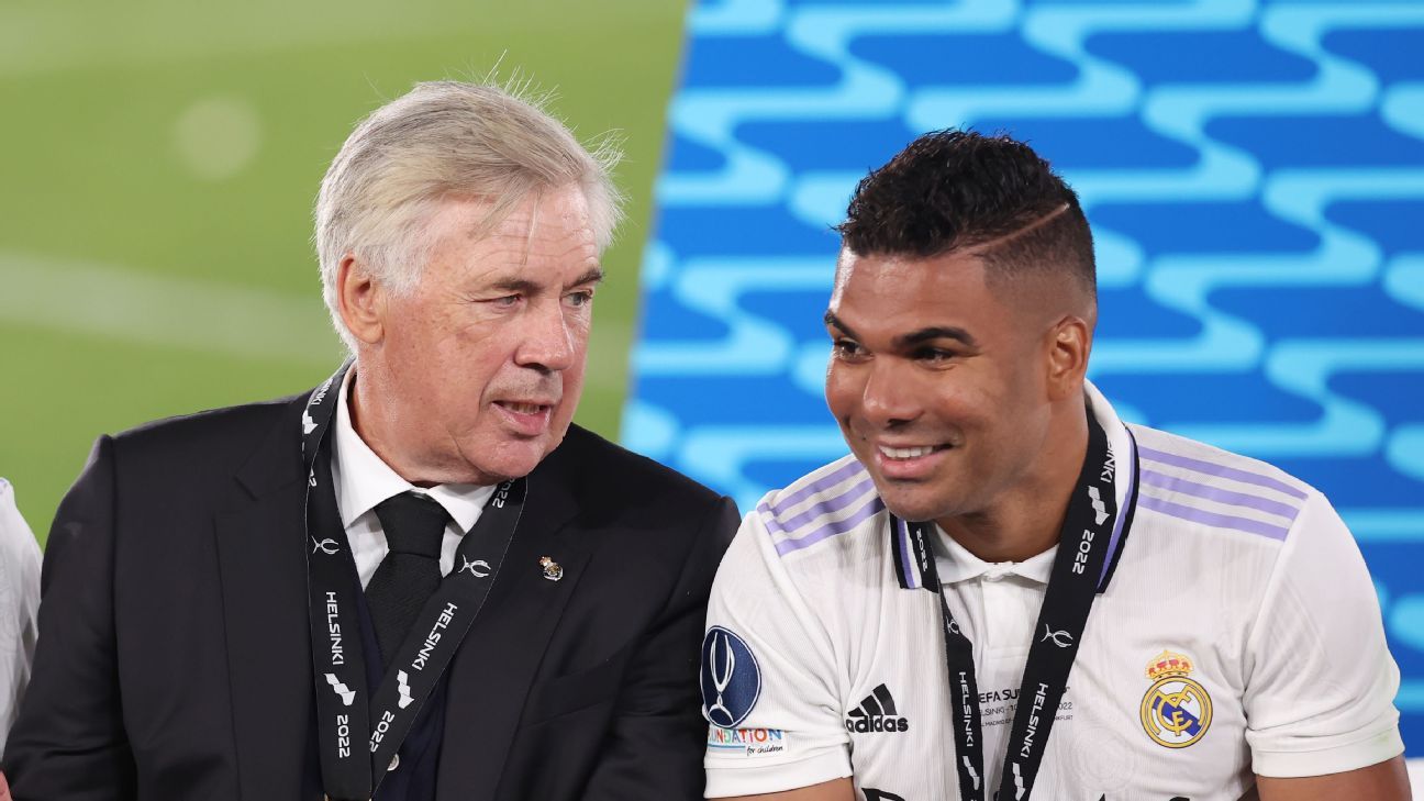 Casemiro, do Real Madrid, está determinado a se juntar ao Manchester United

