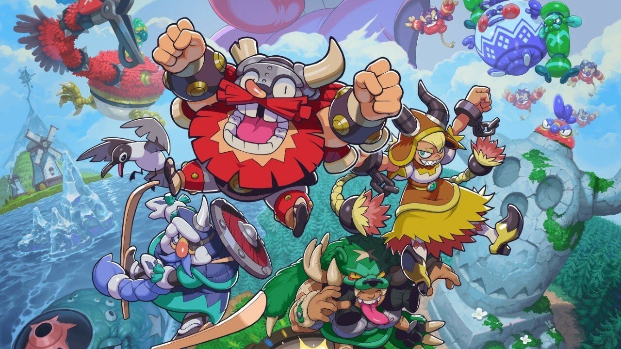 Os desenvolvedores do Owlboy vão de pássaros a vikings em seu acompanhamento cooperativo saltitante

