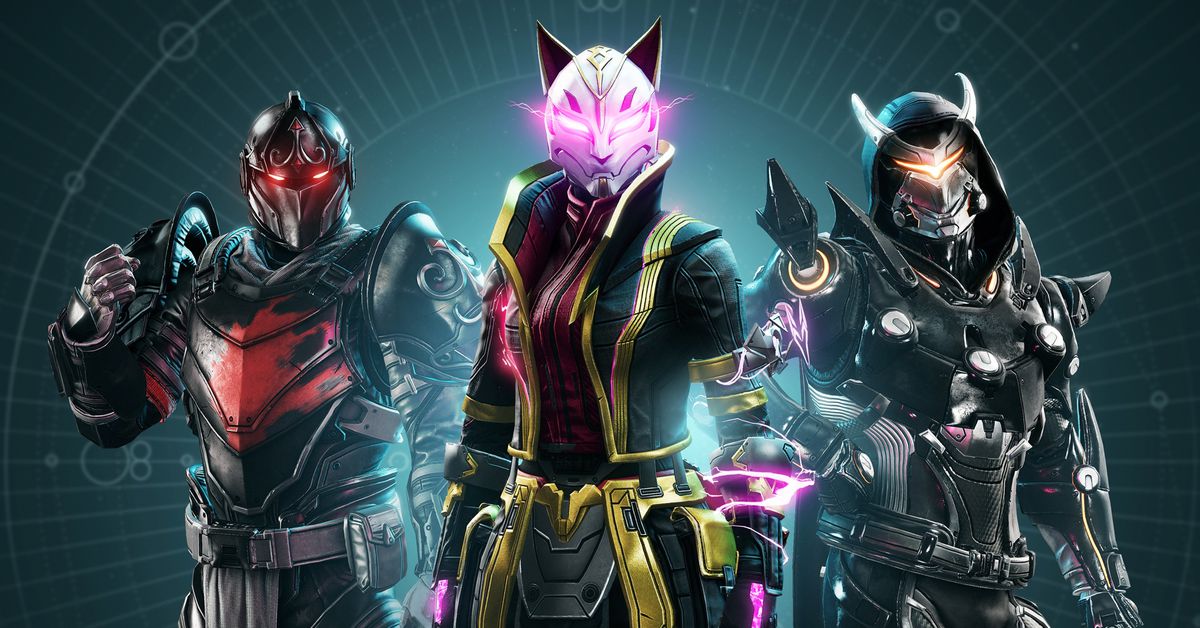 Skins de Destiny 2 Fortnite vazam antes do evento Lightfall da Bungie

