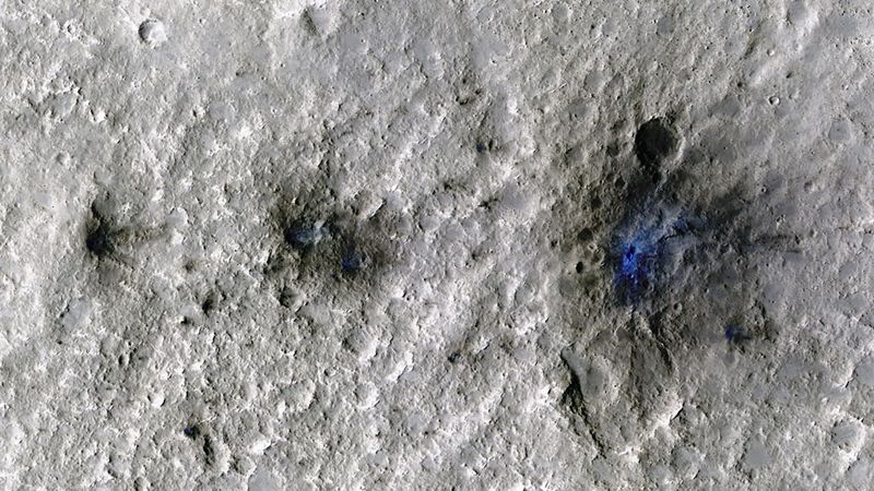 Sonda InSight descobre rochas espaciais colidindo com Marte