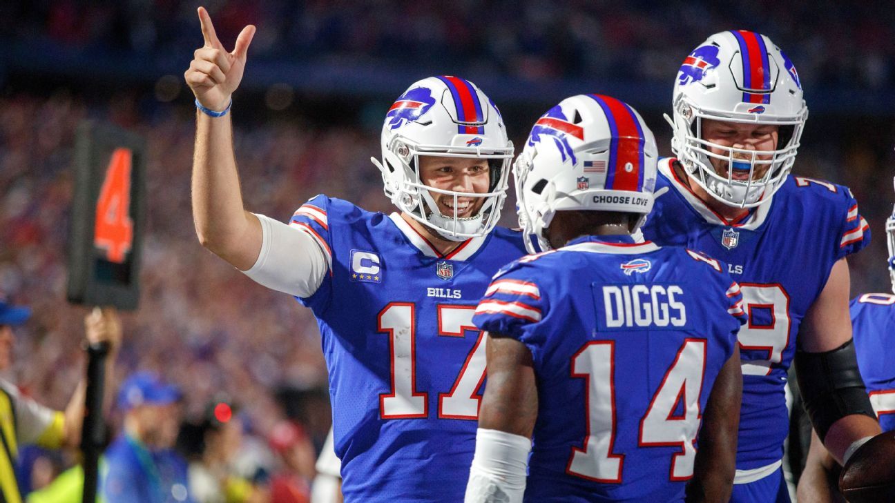 Buffalo Bills flexiona os músculos na vitória dominante sobre o Tennessee Titans

