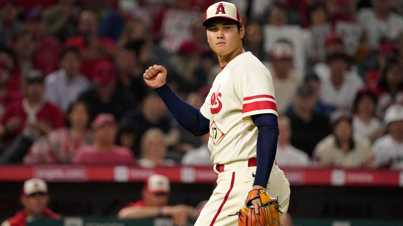 Ace Shuhei Ohtani faz um show sem sucesso na oitava entrada, derrotando o Los Angeles Angels Oakland Athletics

