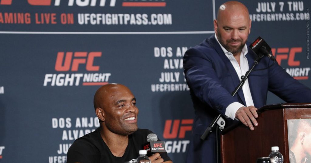 Anderson Silva explica as práticas comerciais do UFC e seu único 'problema' com Dana White