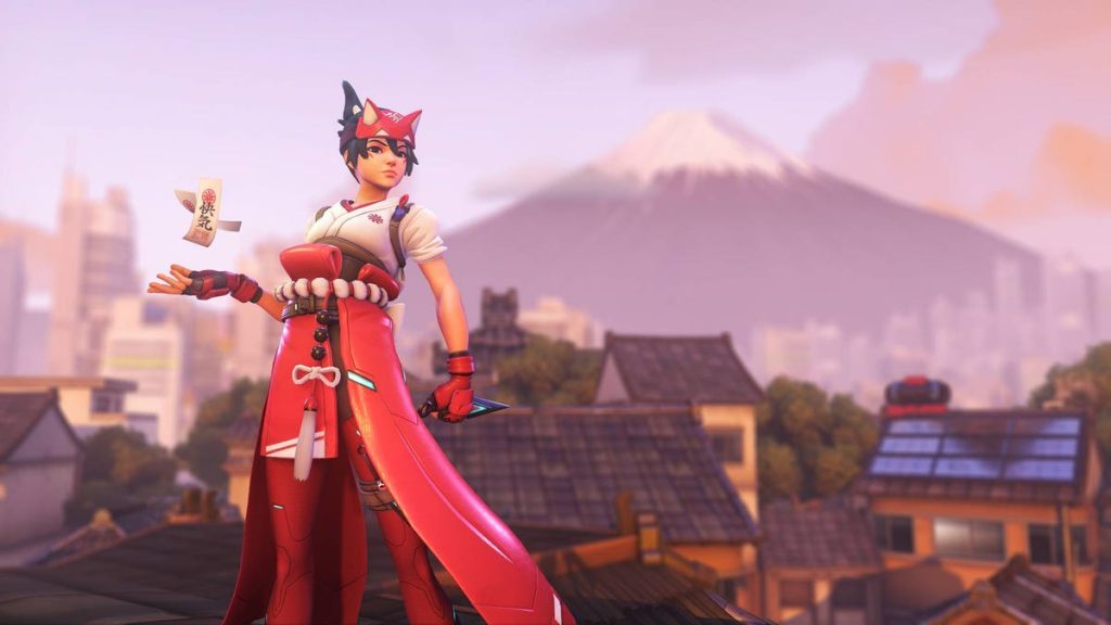 Blizzard anuncia Kiriko grátis em meio a controvérsia sobre passe de batalha