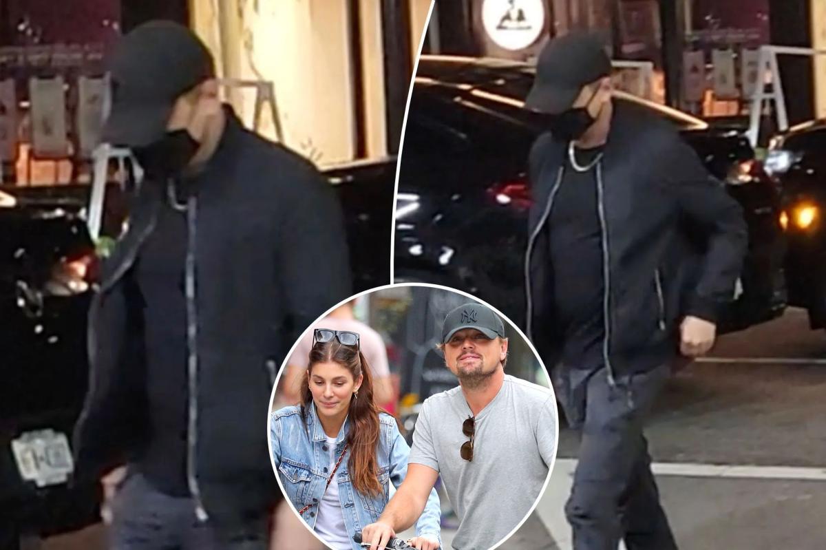 Leonardo DiCaprio no clube de Nova York após separação de Camila Morrone

